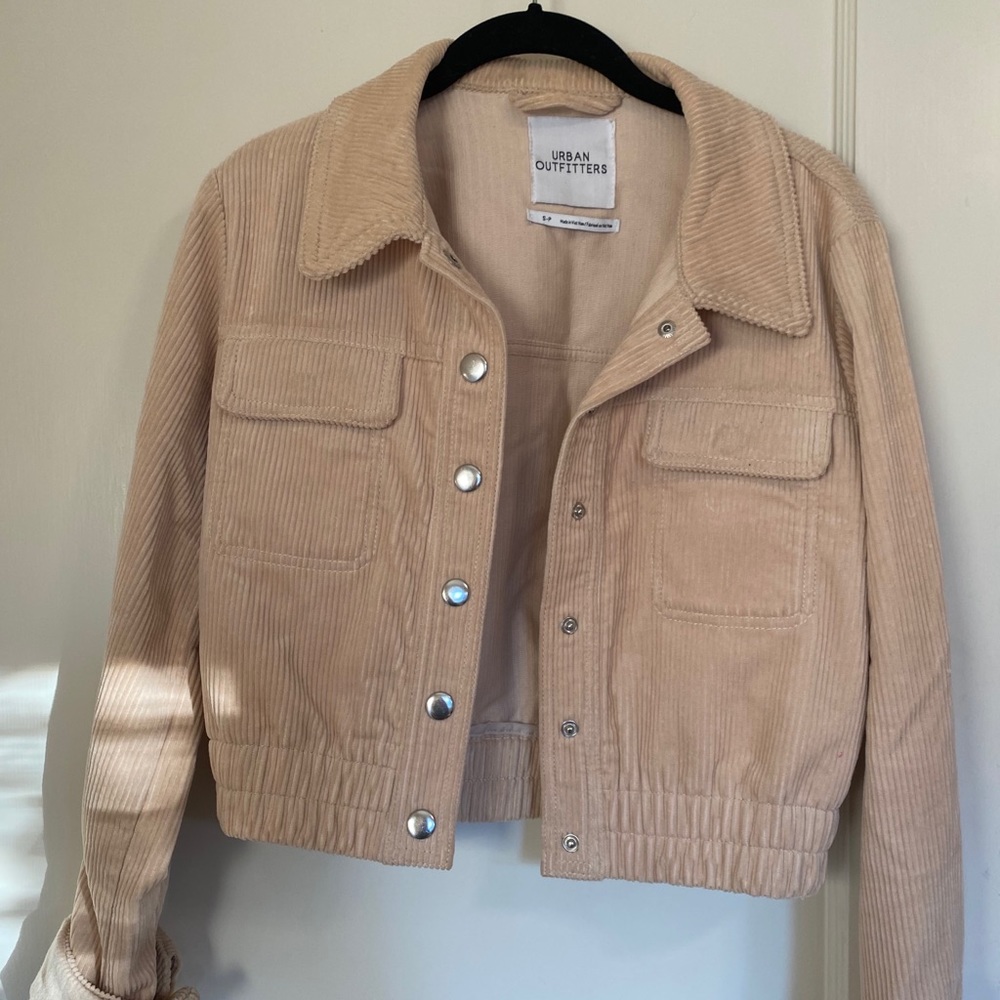 Urban Outffiters Cropped Corduroy Jacket